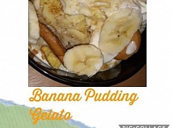 HOMEMADE BANANA PUDDING AND CREAM GELATO